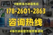 海尔冰箱流水声不制冷故障维修方法（自行解决海尔冰箱流水声不制冷问题）